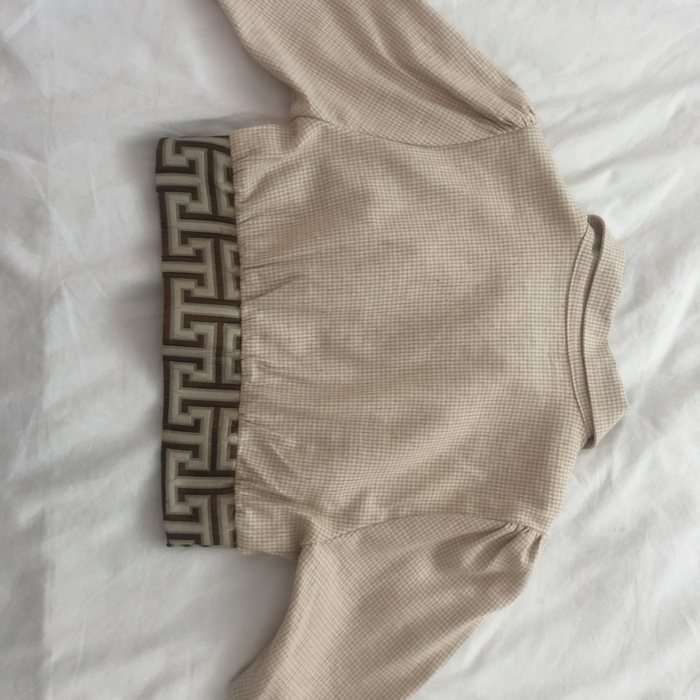 Wntrmse Collared Cropped Button Down - image 3